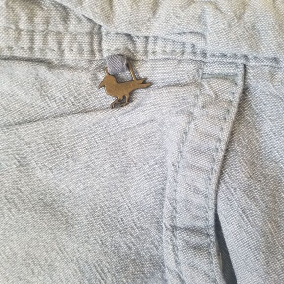 Modern Amusement Parker Brooks Bermuda Blue Chambray - Size 36 - Picture 4 of 7